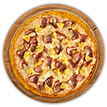 Hawaiian Ham & Pineapple Pizza 