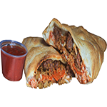 Chicken Tikka & Donner Meat Calzone 