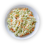 Side Salad, Green & Coleslaw 
